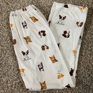 Dog Print Pajama Set